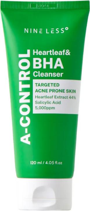 Energy Label Default Nineless - A-Control Heartleaf BHA ClearPore Cleanser - 120 ml (Gel, 120 ml)