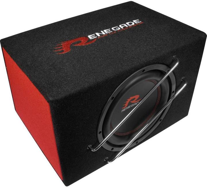 Produktbild Renegade Auto Subwoofer aktiv 25 cm (10") Aktiv Bassreflex System (400 W)