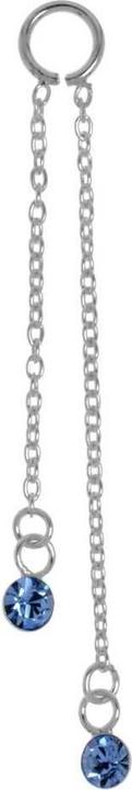 Produktbild Bijouteria Bauchpiercing-Anhänger (Kristall, Silber 925)