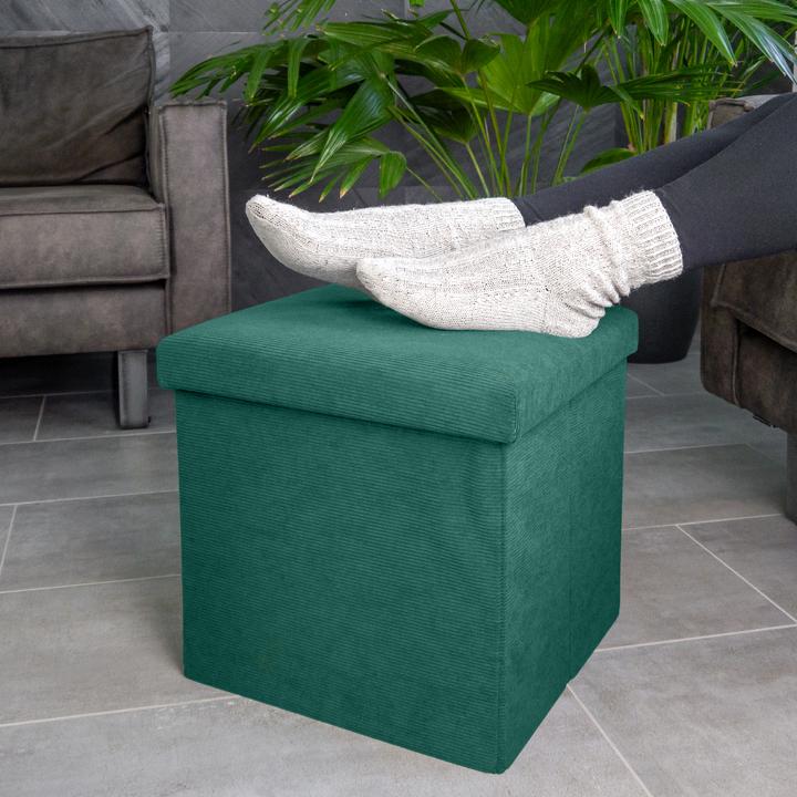 Produktbild Intirilife Faltbarer Sitzhocker mit Stauraum