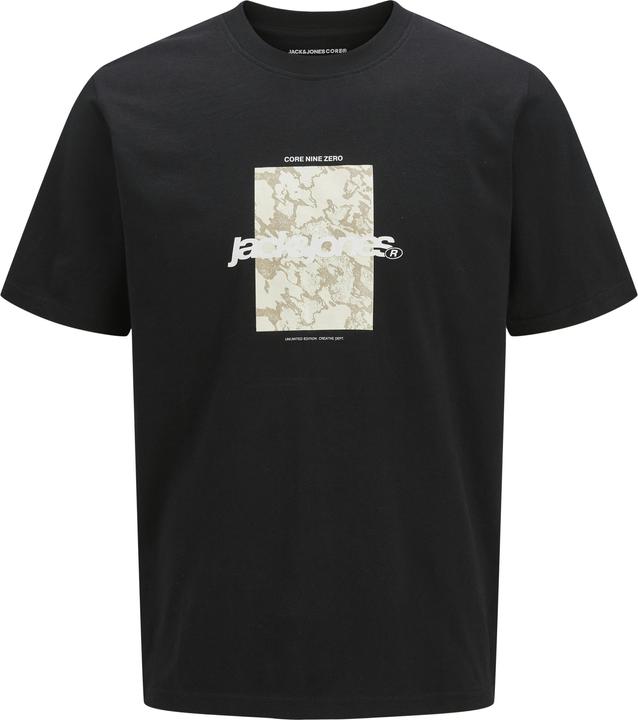 Jack & Jones Jcotarmac Camo Front Tee Ss Crew Neck Ln