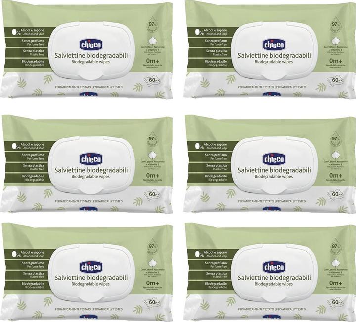 Produktbild Chicco Biologisch abbaubare Feuchttücher