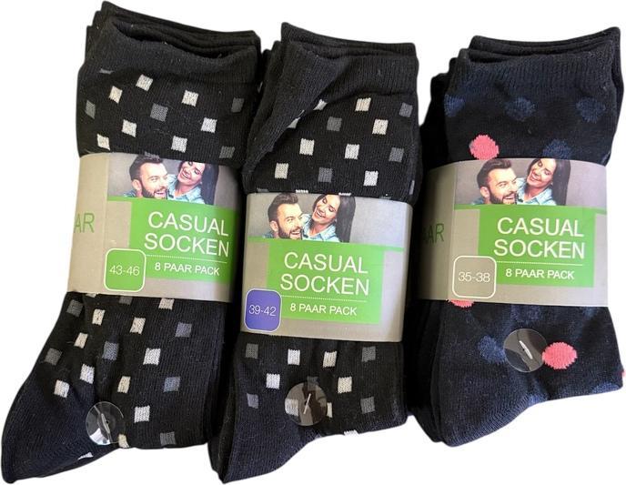 Immagine prodotto Champ Calzini casual unisex in confezione da 8 (confezione da 8, 39 - 42, 43 - 46, 35 - 38)