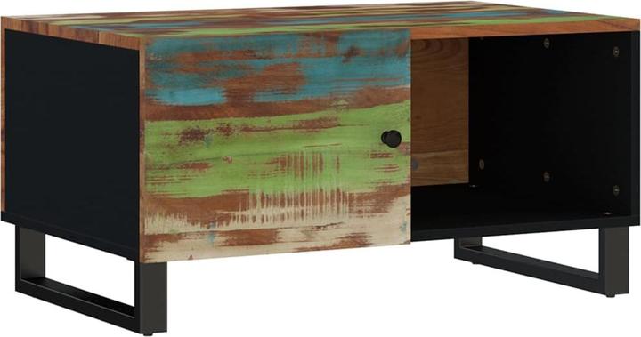 Image du produit VidaXL Couchtisch 80x50x40 cm Altholz Massiv (80 x 50 x 40 cm)