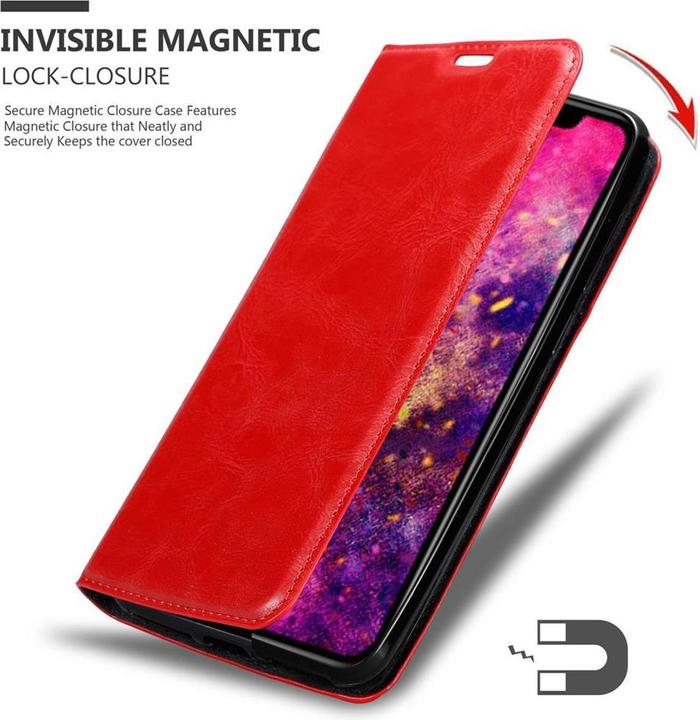 Produktbild Cadorabo Book Invisible Magnet Cover (Realme 12 Pro+, Apple iPhone 12)