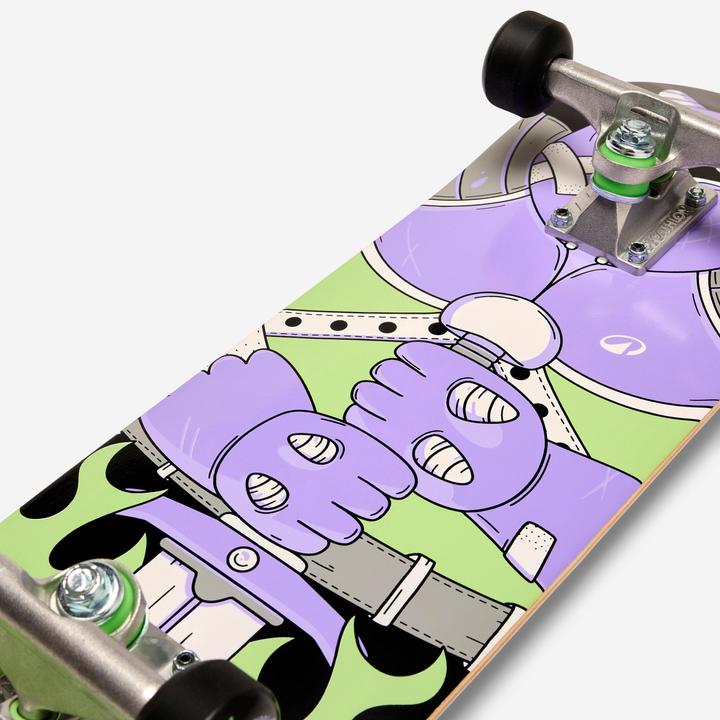 Image du produit Decathlon Planche de skate pour enfant 3-7 ans cp100 mini taille 7,25" skatopia vert (7.25")