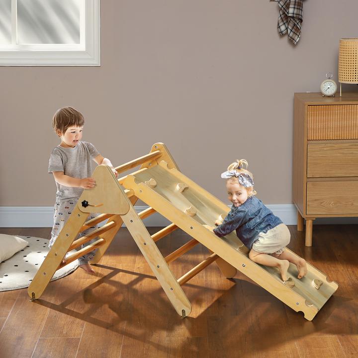 Immagine prodotto Aiyaplay Klettergerüst Kiefernholz, Mehrschichtenplatte Naturholz