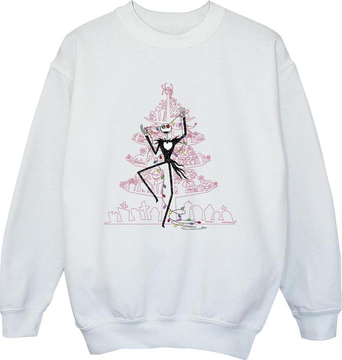 Disney The Nightmare Before Christmas Tree Pink Sweatshirt Jungen