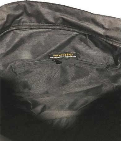 Image du produit Bekos Upcycling - Sac d'étudiant en sacs de nourriture pour poissons recyclés bleu