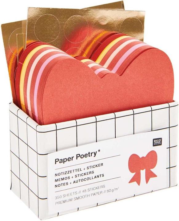 Actual product image Rico Design Notepad loop.302084 (9 x 9 cm)