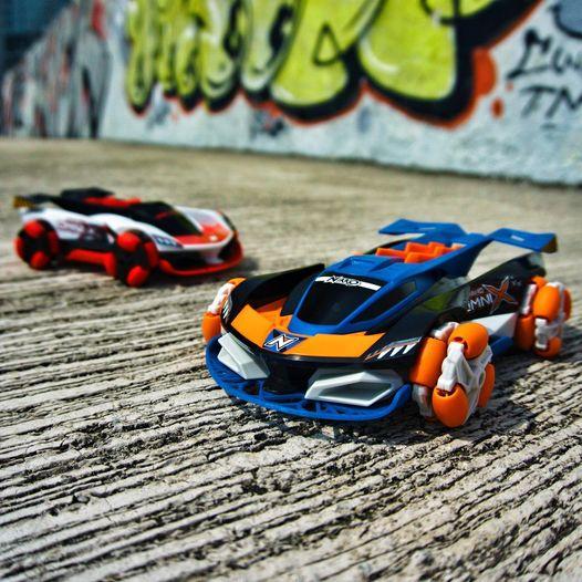 Actual product image Nikko 10202 Nano Omni X, Remote Control RC Car, Race Car up to 14 km/h, Multidirectional Wheels...