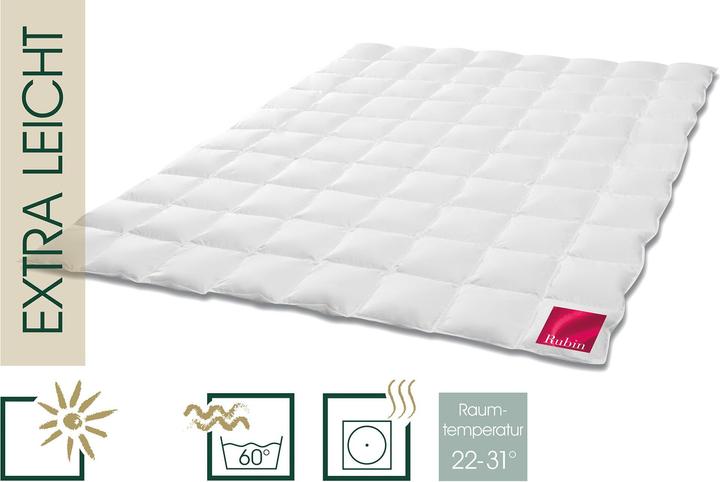 Actual product image Hanskruchen Rubin (420 g, 240 x 220 cm)