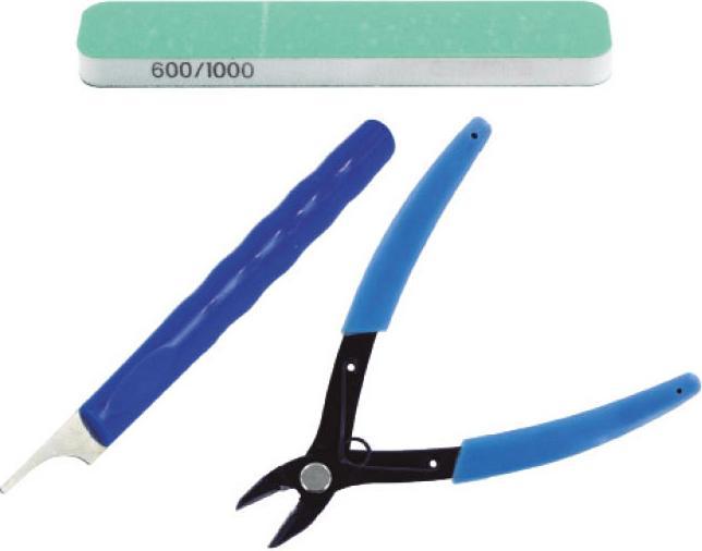 Image du produit Vallejo Kit d'outils de préparation des modèles en plastique (T11002)