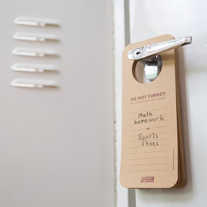 Produktbild Monkey Business Unforgettable Doorhanger - Notizblock Türhänger