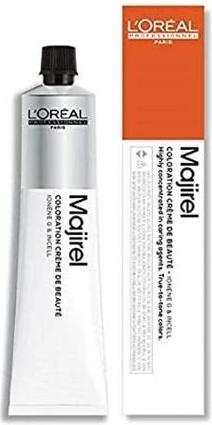 Produktbild L'Oréal Paris L'Oreal Majirel Farbton 7.43 Kupfer-Goldblond 50ml (891 Blauschwarz)