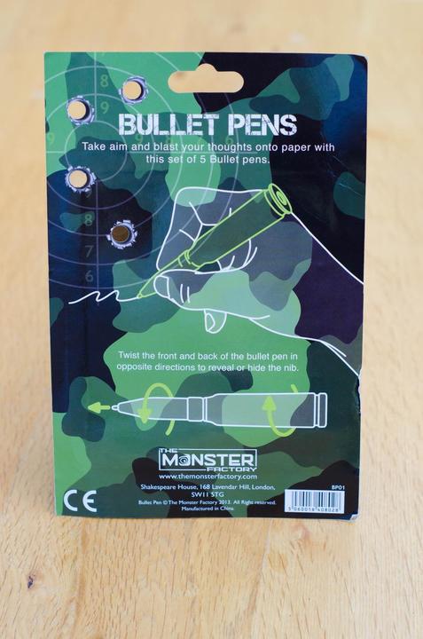 Produktbild The Monster Factory Bullet Pen - Kugelschreiber