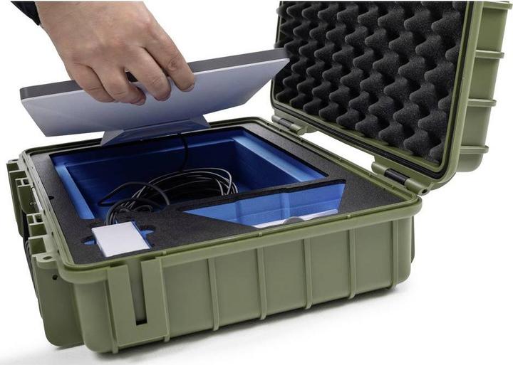 Produktbild B+W Transport.case 5040 PP.162.Starlink Mini Kit - bronze green (Kamera Schultertasche, 16.20 l)