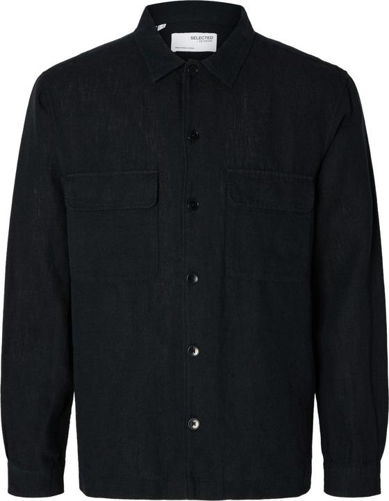 Slhmads-Linen Overshirt Ls Noos (XL)