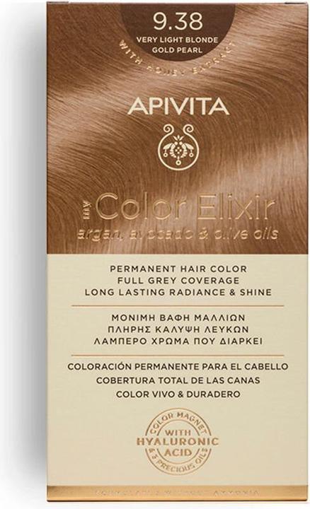 Immagine prodotto Apivita My Color Elixir Colore Permanente per Capelli con Oli di Argan, Avocado e Oliva 50ml (Colore10)