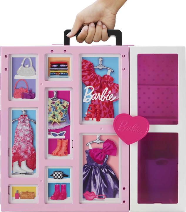 Image du produit Barbie Une garde-robe de rêve et une poupée blonde