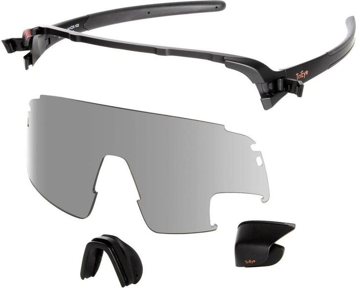 Actual product image Tri Eye View Sport Photochromatic (Black, Transparent)