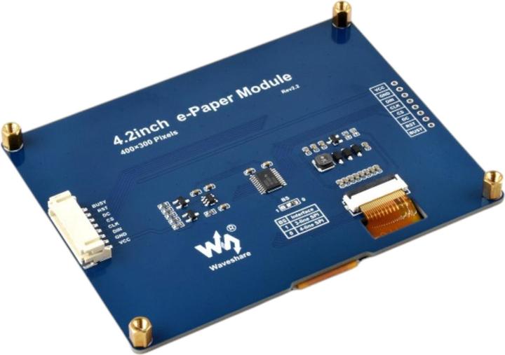 Image du produit WaveShare 400x300 4.2inch 4-Farben E-Ink Display
