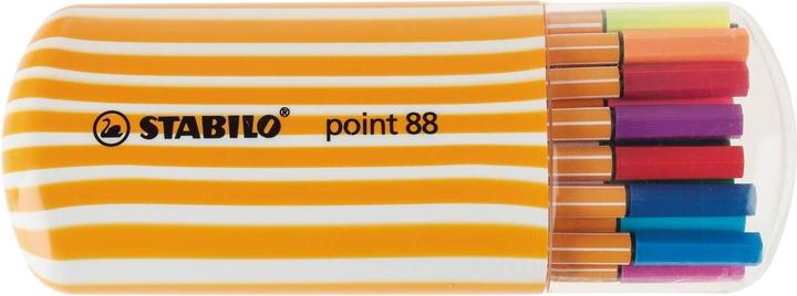 Image du produit STABILO Fineliner point 88, 20er Zebrui Neon (Multicolore, 20 x)