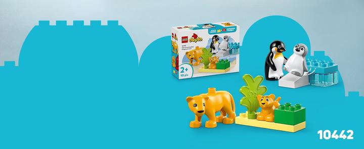 Productafbeelding LEGO Wildtier-Familien 3-in-1-Set (10446)