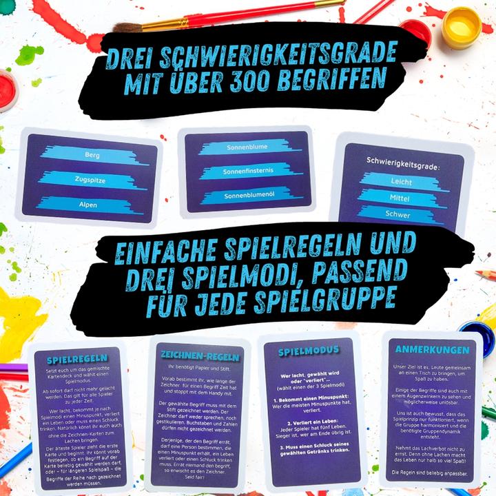 Produktbild Anzen Spiele ANZEN - LOL ZEICHNEN - Lachen verboten (Deutsch)