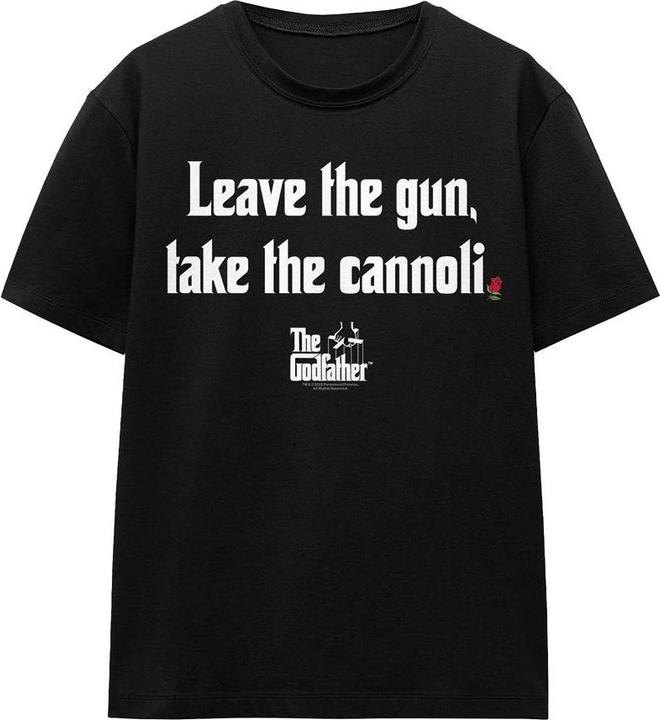 The Godfather Gun Cannoli TShirt (S)