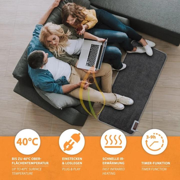 Produktbild Mi-Heat Carbon Feet 55x80cm