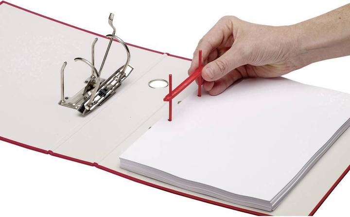 Produktbild Bankers Box 0089601 Kunststoff Papierclip 2-teilig 100 St