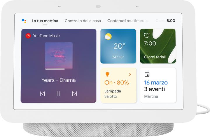Immagine prodotto Google Nest Hub (2 gen.) (Google Assistant)