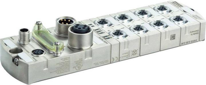Produktbild Murr Elektronik MVK E/A Kompaktmodul, Metallausführung Profibus DP, 16 multifunktionale Kanäle MVK-MP DIO8
