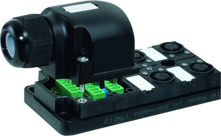 Image du produit Murr Elektronik MVP12, 4xM12, enfichable Capot FK pour distributeur universel, PIN conçu individuellement, rempla...
