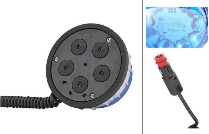Actual product image HLL LED BEACON 2.0 12/24