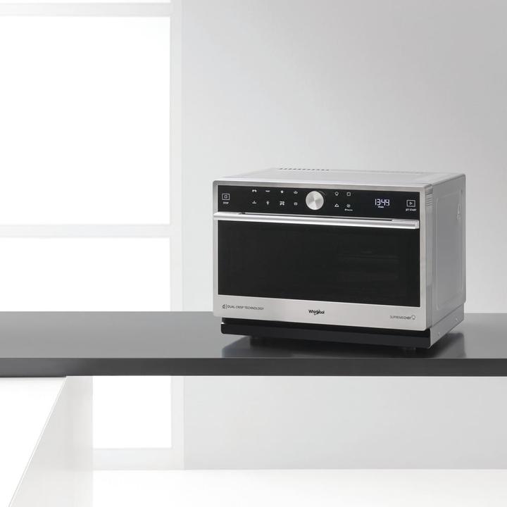 Actual product image Whirlpool MWSC 9133 SX Flat surface Combi-microwave 33 L 1000 W Black, Stainless steel (33 l)