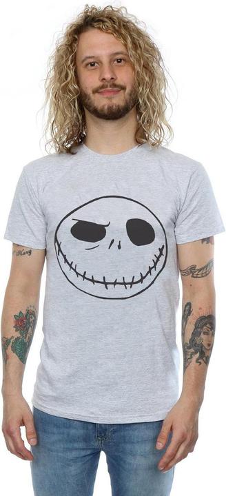 Immagine prodotto Disney Nightmare Before Christmas Jack's Big Face Maglietta Uomo (L)