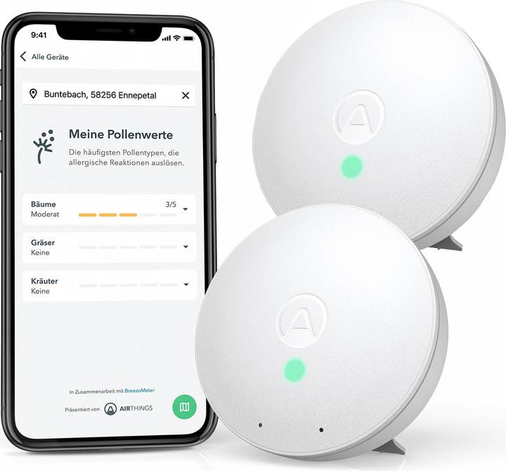 Immagine prodotto Airthings 2x Wave Mini