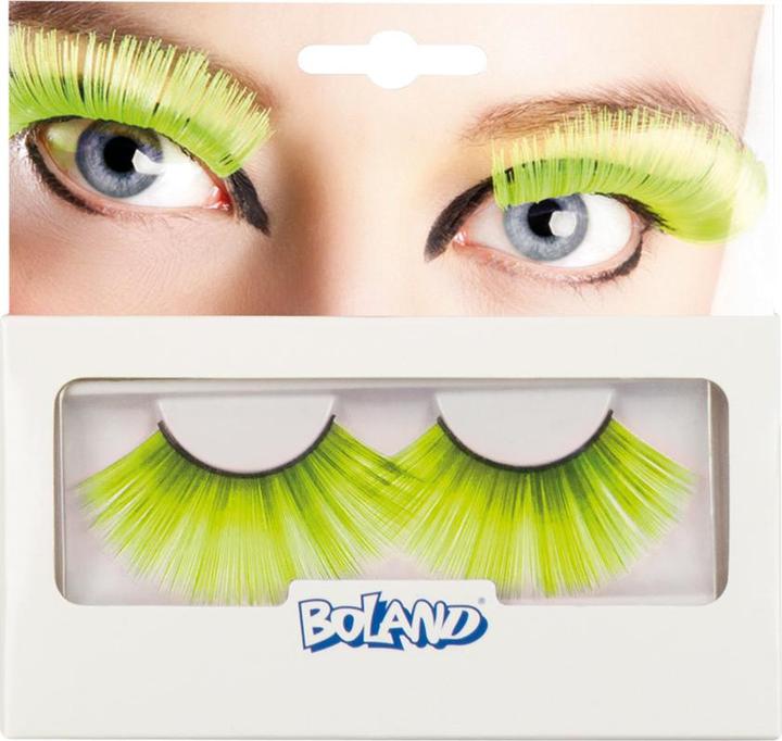 Boland Augenwimpern XL neonfarbig (Künstliche Wimpern)