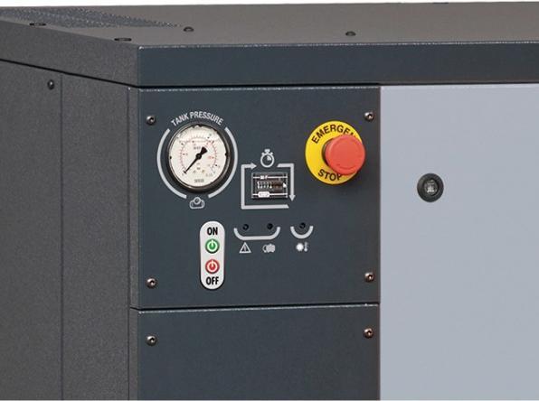 Produktbild Stürmer - Stationärer Kolbenkompressor 550l/min, 10 bar, 400V, m. Schalldämmgehäuse AIRPROFI 703/10 (10 Bar, 550 l)