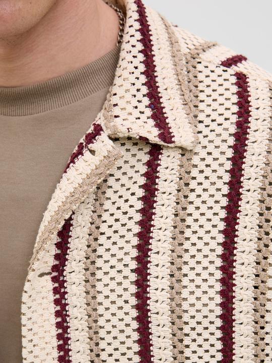 Produktbild Jack & Jones Jorbellagio Crochet Shirt Ss Sn (XL)