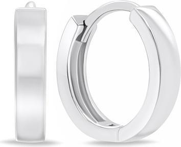 Brilio Silver - Minimalist silver earrings EA687W