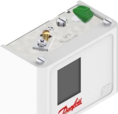 Image du produit Danfoss KP7W - Pressostat, 4-10 bar, Auto, Flare, 1/4", IP44