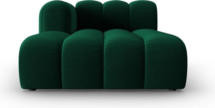 Actual product image Micadoni Velvet Chaise Longue Left, "Lupine", 2 Seats, 117x177x70Made in Europe (Chaise longue)