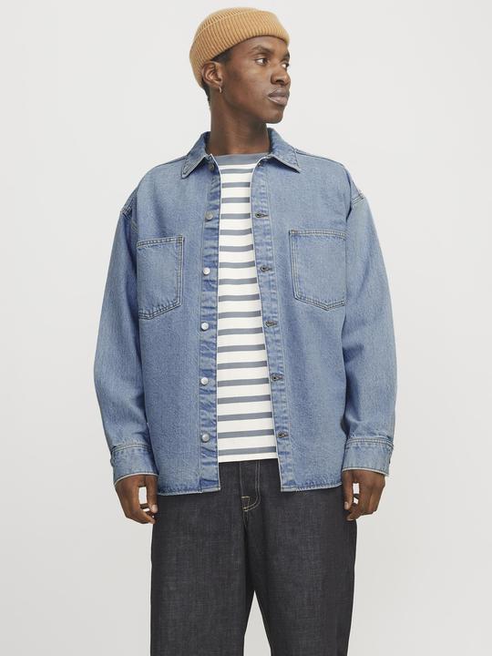 Actual product image Jack & Jones Jorhenry Denim Overshirt Ls Sn (M)