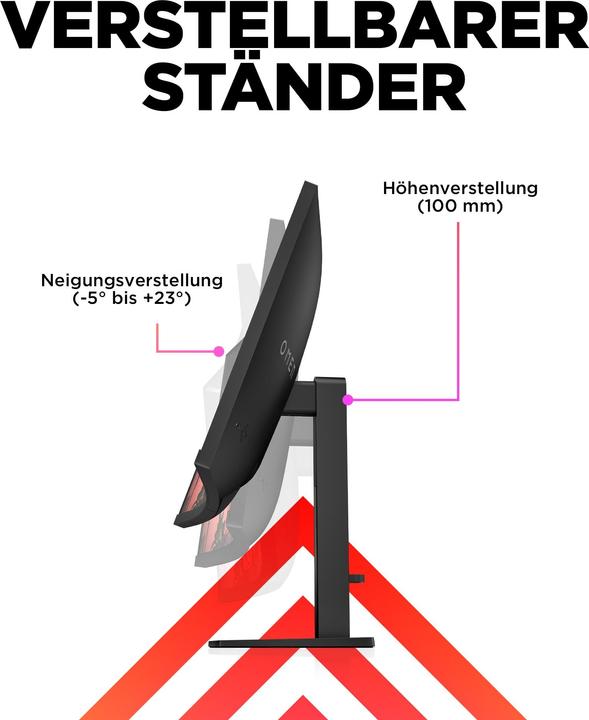 Actual product image HP Omen 32c (2560 x 1440 pixels, 31.50")