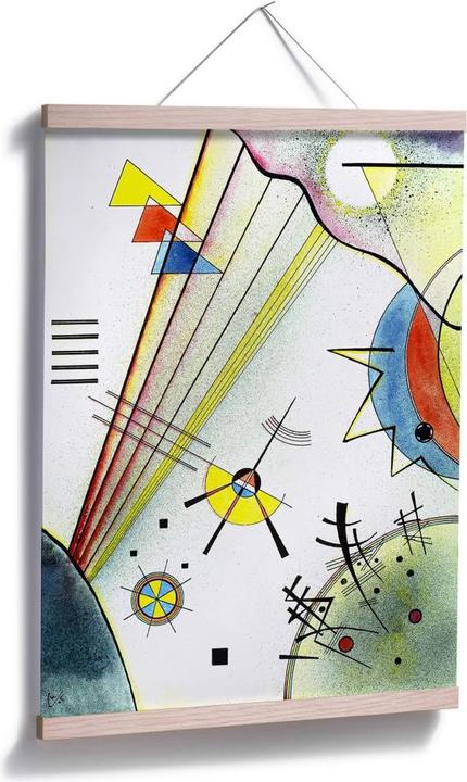 Image du produit Trenddeko Kandinsky - Connexion claire (30 x 40 cm)