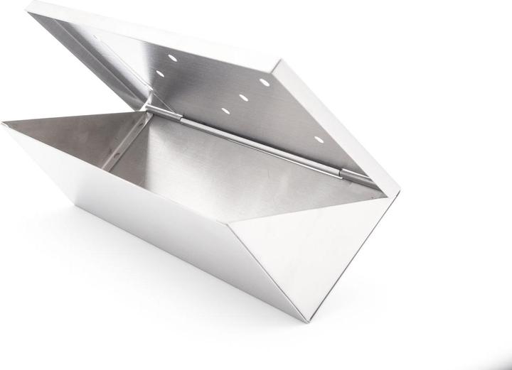 Actual product image All'Grill Stainless steel wood chip smoker box
