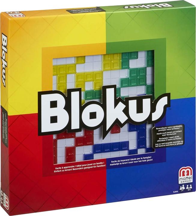 Image du produit Mattel Games Blokus - Jeu de Société - 7 ans et + (Français, Anglais)